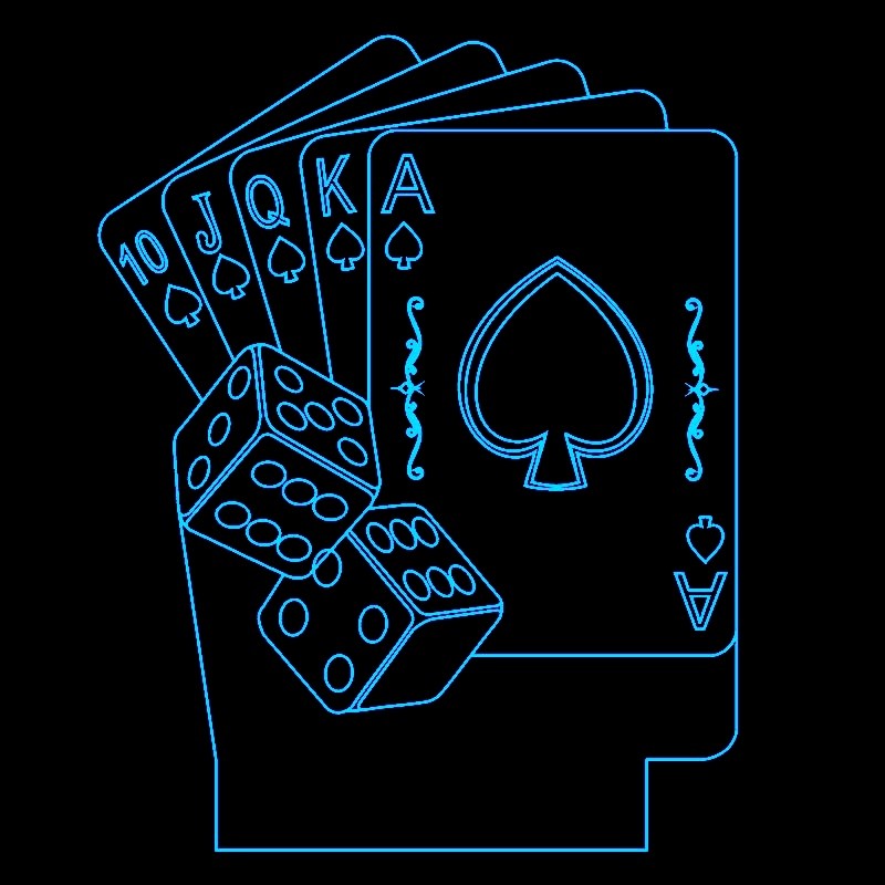 چراغ خواب طرح آس