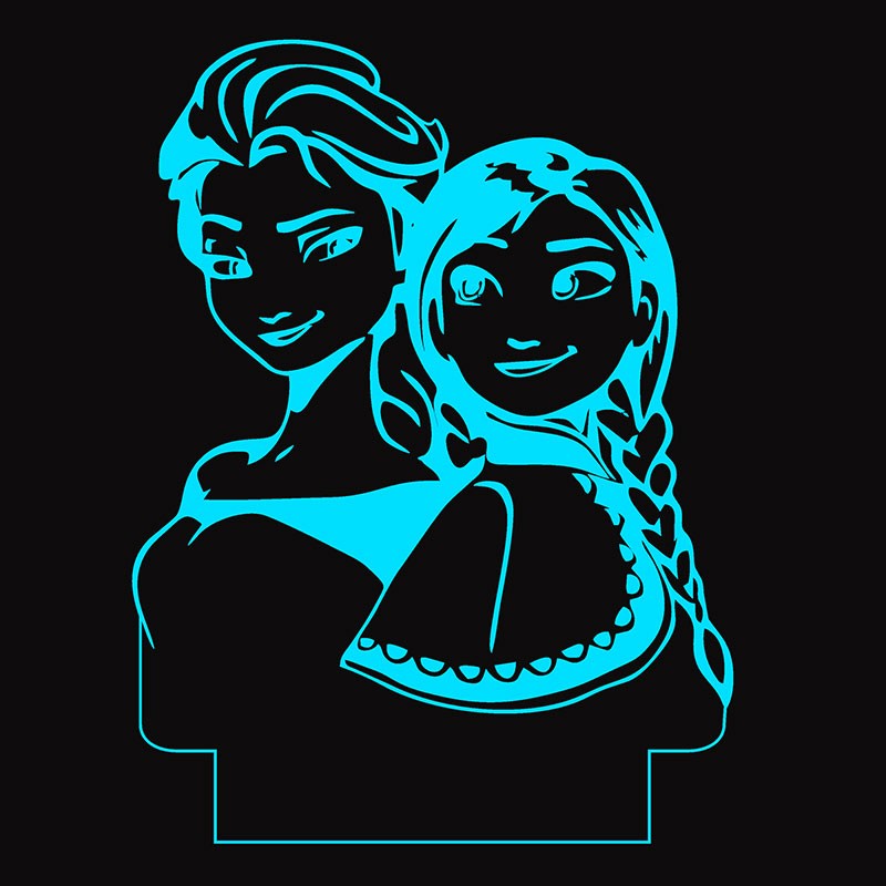 چراغ خواب طرح السا و آنا