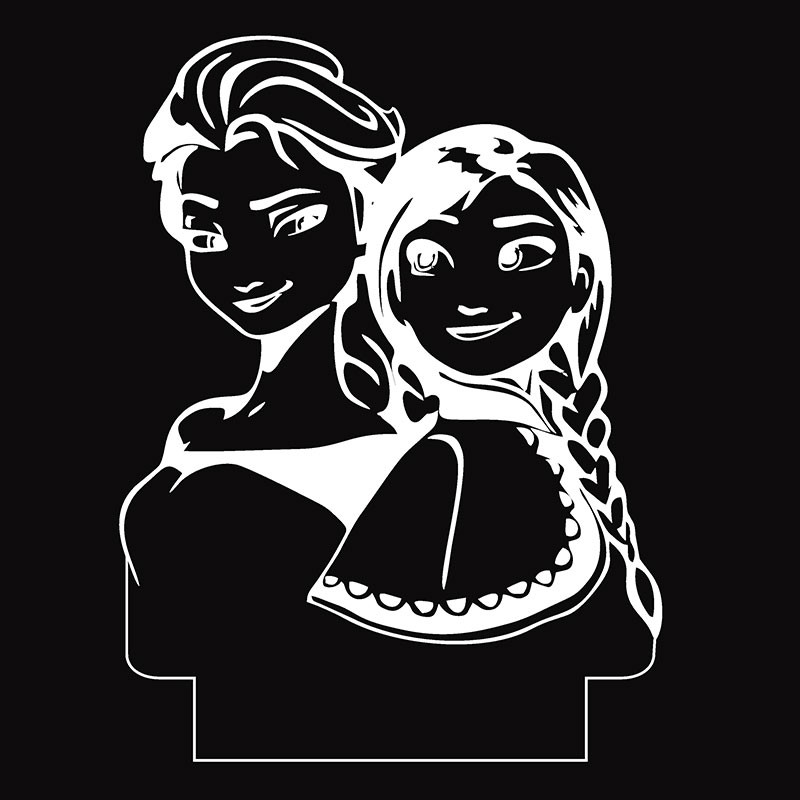 چراغ خواب طرح السا و آنا