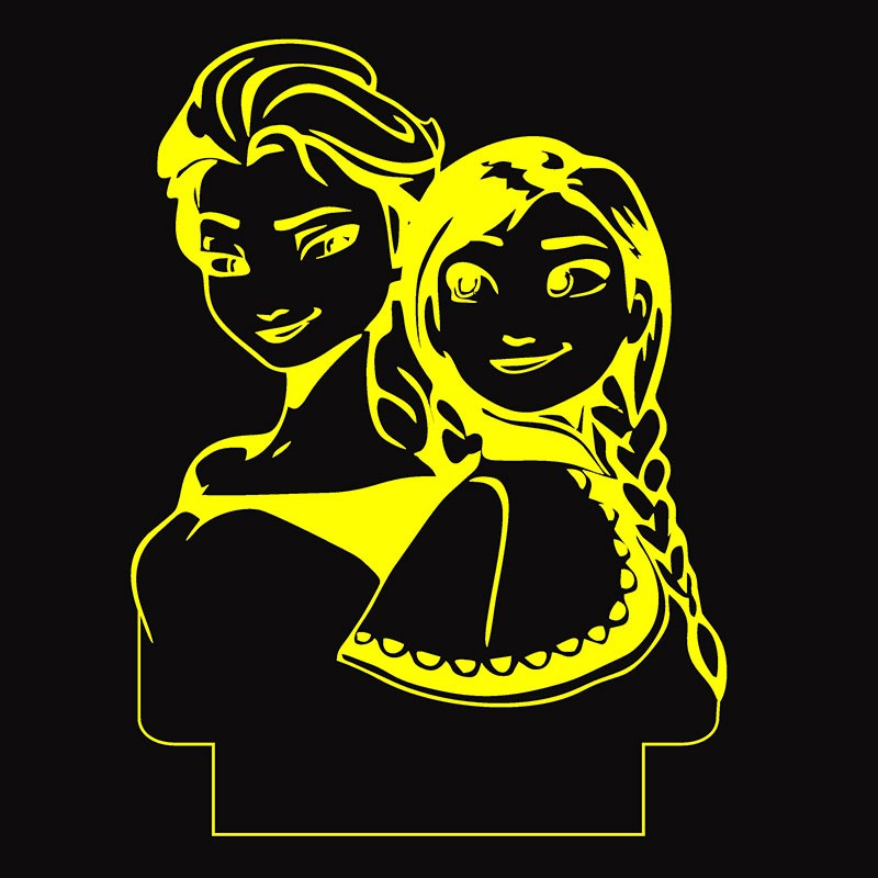 چراغ خواب طرح السا و آنا