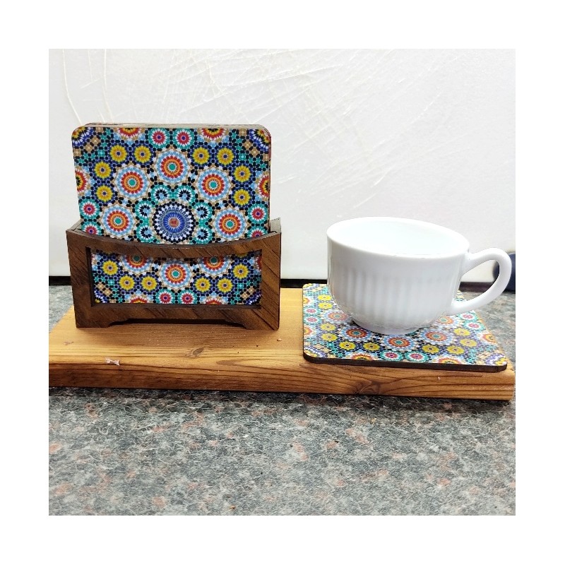 زیر لیوانی سنتی