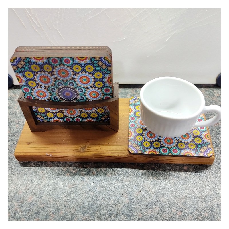 زیر لیوانی سنتی