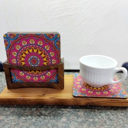 زیر لیوانی سنتی