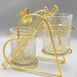 جا قاشق و چنگالی مدل پیانو قلبی جی اچ استور