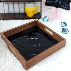 سینی چوبی کف سنگی جی اچ استور