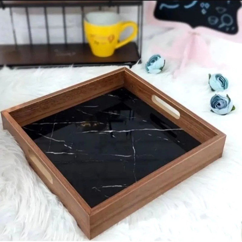 سینی چوبی کف سنگی جی اچ استور