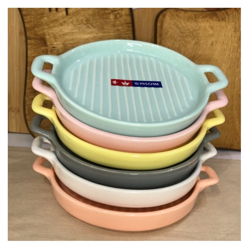 تابه سرامیکی رنگی گرد جی اچ استور