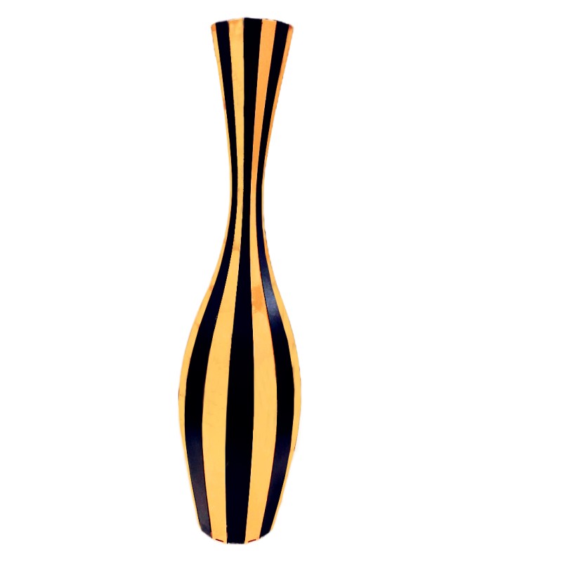 گلدان طلایی مشکی