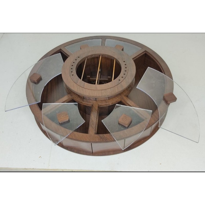 جعبه پذیرایی وارمر دار ۶ خانه ۳۰ سانت