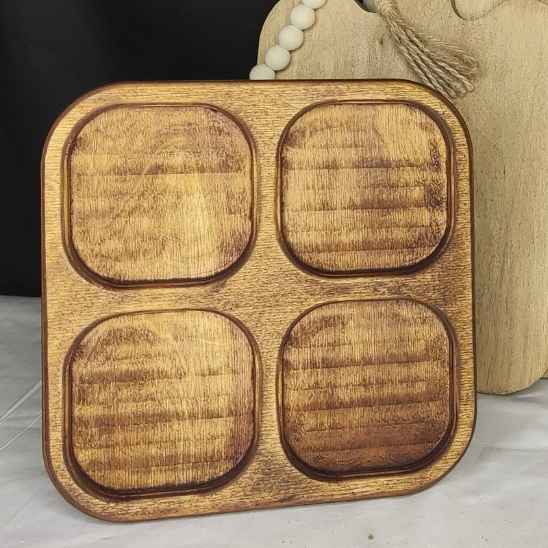 اردو خوری چوبی 4خانه جی اچ استور