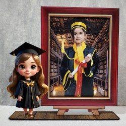 تندیس و شاسی جشن فارغ التحصیلی مهد کودک و مدارس جی اچ استور