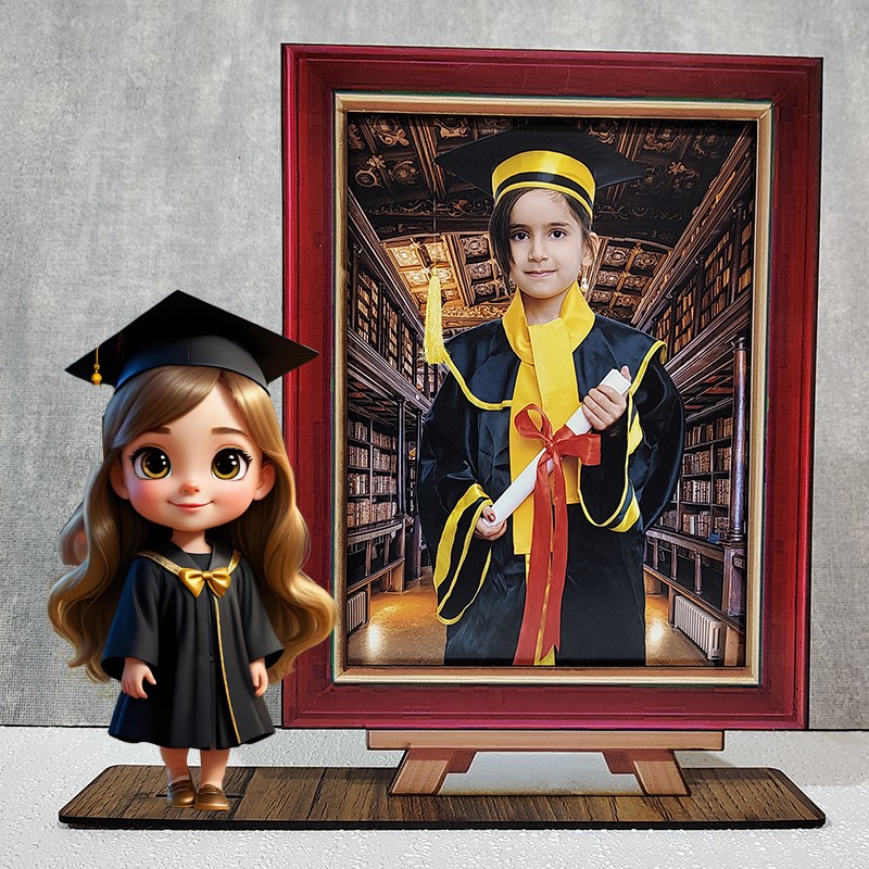 تندیس و شاسی جشن فارغ التحصیلی مهد کودک و مدارس جی اچ استور