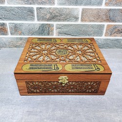 جعبه قرآن کریم طرح چهار قل جی اچ استور