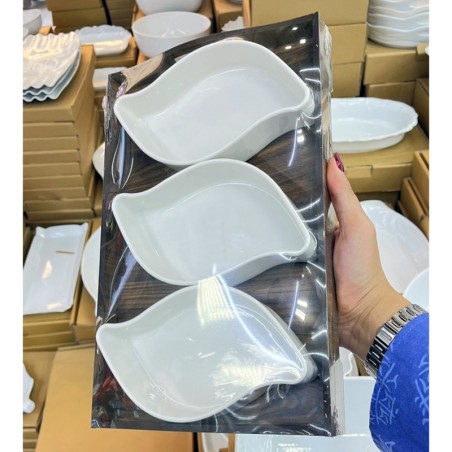 اردو خوری سه تایی رویال دارای سینی چوبی