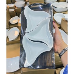 اردو خوری سه تایی مدیسا دارای سینی چوبی