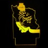 چراغ خواب سه بعدی طرح شعر چو ایران نباشد کد CHKH-102
