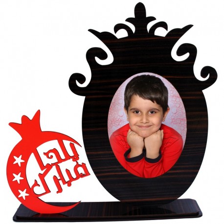 شاسی طرح یلدا مدل رومیزی کدShy-103 سایز عکس 13x18