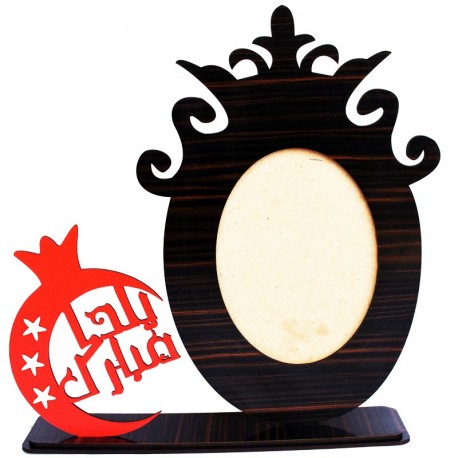 شاسی طرح یلدا مدل رومیزی کدShy-103 سایز عکس 13x18