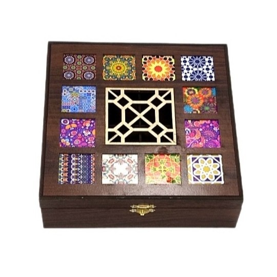 جعبه پذیرایی طرح صندوقچه سنتی